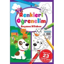Renkleri Öğrenelim Boyama Kitabım - Kolektif - İş Bankası Kültür Yayınları