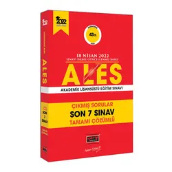 Yargı ALES Ekonomik Seri Son 7 Sınav Çıkmış Sorular (18 Nisan 2022 Sınavı Dahil)