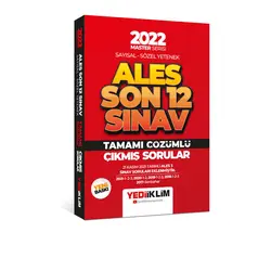 Yediiklim 2022 Master Serisi ALES Sayısal Sözel Yetenek Son 12 Sınav Tamamı Çözümlü Çıkmış Sorular