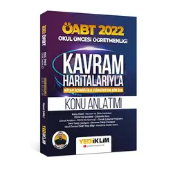 Yediiklim 2022 ÖABT Okul Öncesi Öğretmenliği Kavram Haritalarıyla Konu Anlatımı