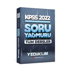 Yediiklim 2022 KPSS Genel Yetenek Genel Kültür Tüm Dersler Soru Yağmuru