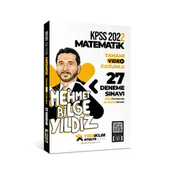 Yediiklim 2022 KPSS Matematik Tamamı Video Çözümlü 27 Deneme Sınavı