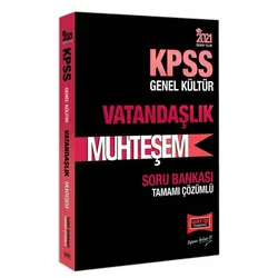 Yargı 2021 KPSS Muhteşem Vatandaşlık Çözümlü Soru Bankası