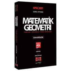 Yargı 2021 KPSS Matematik Geometri Son Düzlük Çözümlü Soru Bankası