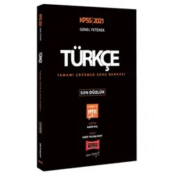 Yargı 2021 KPSS Türkçe Son Düzlük Tamamı Çözümlü Soru Bankası