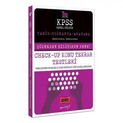 Yargı 2021 KPSS Tarih Coğrafya Anayasa Check Up Konu Tekrar Testleri