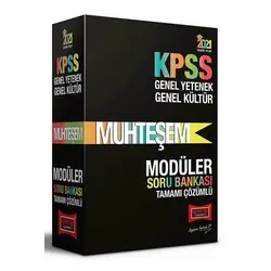 Yargı 2021 KPSS Lisans Çözümlü Modüler Soru Bankası Seti