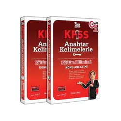 Yargı 2021 KPSS Eğitim Bilimleri Anahtar Kelimelerle Konu Anlatımı 2 Kitap
