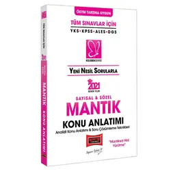 Yargı 2021 YKS KPSS ALES DGS Sayısal ve Sözel Mantık Konu Anlatımı