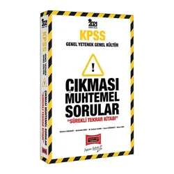 Yargı 2021 KPSS Lisans Çözümlü Çıkması Muhtemel Sorular