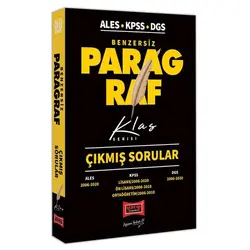 Yargı ALES KPSS DGS Benzersiz Paragraf Çıkmış Sorular Klas Serisi