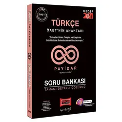 Yargı 2021 Türkçe ÖABTnin Anahtarı Payidar Detaylı Çözümlü Soru Bankası