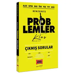 Yargı ALES KPSS DGS ÖSS YGS TYT MSÜ Benzersiz Problemler Çıkmış Sorular