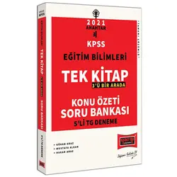 Yargı 2021 KPSS Eğitim Bilimleri Tek Kitap Konu Özetli Soru Bankası