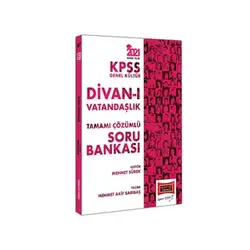 Yargı Yayınları 2021 KPSS Genel Kültür Divan-ı Vatandaşlık Tamamı Çözümlü Soru Bankası