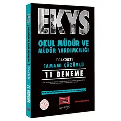 2021 EKYS Okul Müdür ve Müdür Yardımcılığı Tamamı Çözümlü 11 Deneme Yargı Yayınları