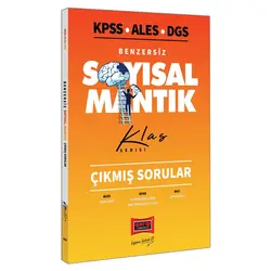 Yargı KPSS ALES DGS Benzersiz Sayısal Mantık Çıkmış Sorular Klas Serisi