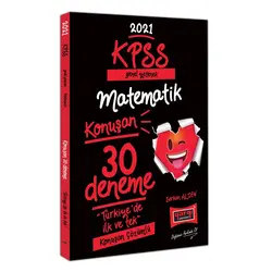 Yargı 2021 KPSS Genel Yetenek Matematik Konuşan 30 Deneme