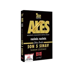 Yargı 2021 ALES Son 5 Sınav Tamamı Çözümlü Çıkmış Sorular