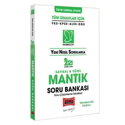 Yargı 2021 YKS KPSS ALES DGS Sayısal ve Sözel Mantık Soru Bankası