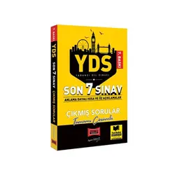 Yargı YDS Son 7 Sınav Tamamı Çözümlü Çıkmış Sorular