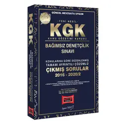 Yargı 2021 Yeni Nesil KGK Bağımsız Denetçilik Sınavı Tamamı Ayrıntılı Çözümlü Çıkmış Sorular