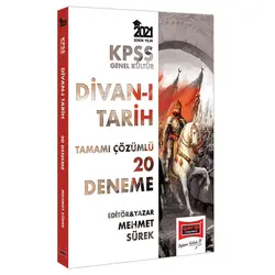 Yargı 2021 KPSS GK Divanı Tarih Tamamı Çözümlü 20 Deneme