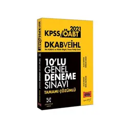 Yargı 2021 KPSS ÖABT Din Kültürü ve Ahlak Bilgisi 10 lu Genel Deneme Sınavı Tamamı Çözümlü