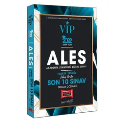Yargı 2022 ALES VIP Tamamı Çözümlü Çıkmış Sorular Fasikül Fasikül Son 10 Sınav