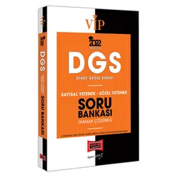 Yargı 2022 VİP DGS Sayısal Yetenek Sözel Yetenek Tamamı Çözümlü Soru Bankası