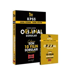 Yargı 2022 KPSS GY GK Fasikül Fasikül Orijinal Tamamı Çözümlü Son 10 Yılın Çıkmış Soruları
