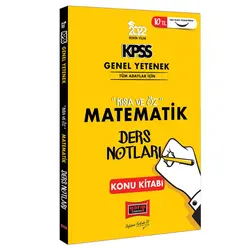 Yargı 2022 KPSS Lisans Genel Yetenek Matematik Kısa ve Öz Ders Notları