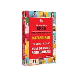Yargı 2022 KPSS Genel Yetenek Genel Kültür 5 Ders 1 Kitap Kazandıran Tüm Dersler Soru Bankası
