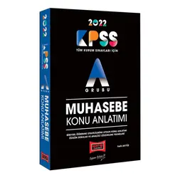 Yargı 2022 KPSS A Grubu Muhasebe Konu Anlatımı