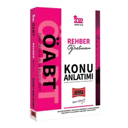 Yargı 2022 ÖABT Rehber Öğretmen Konu Anlatımı