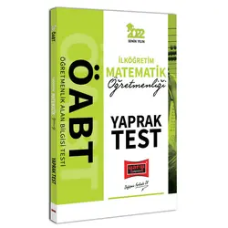 Yargı 2022 ÖABT İlköğretim Matematik Öğretmenliği Yaprak Test