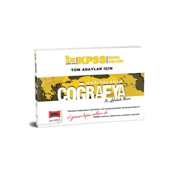 Yargı 2022 KPSS Genel Kültür Tüm Adaylar İçin El Yazısı Notları İle Haritalarla Coğrafya