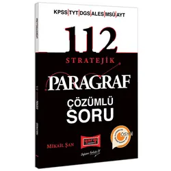 Yargı Yayınları 2022 KPSS YKS DGS ALES MSÜ 112 Stratejik Çözümlü Soru Bankası