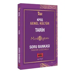 Yargı 2022 KPSS Genel Kültür Muhteşem Tarih Tamamı Çözümlü Soru Bankası