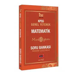 Yargı 2022 KPSS Genel Yetenek Muhteşem Matematik Tamamı Çözümlü Soru Bankası