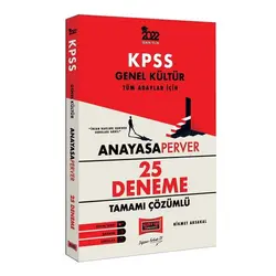 Yargı 2022 KPSS Genel Kültür AnayasaPerver Tamamı Çözümlü 25 Deneme