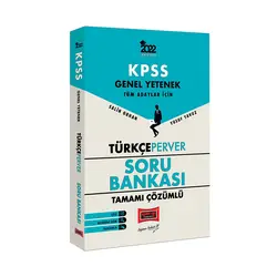 Yargı 2022 Genel Yetenek TürkçePerver Tamamı Çözümlü Soru Bankası