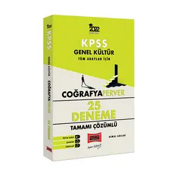 Yargı 2022 KPSS Genel Kültür CoğrafyaPerver Tamamı Çözümlü 25 Deneme