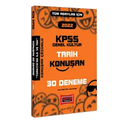 Yargı 2022 KPSS Tüm Adaylar İçin Genel Kültür Tarih Konuşan 30 Deneme