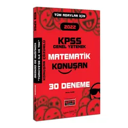 Yargı 2022 KPSS Tüm Adaylar İçin Genel Yetenek Matematik Konuşan 30 Deneme