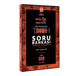 Yargı 2022 KPSS Genel Kültür Tüm Adaylar İçin Son Düzlük 5 Yargıç Tamamı Çözümlü Tarih Soru Bankası