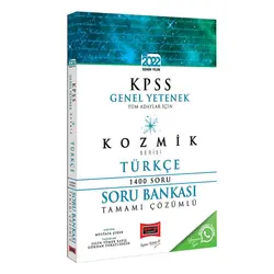 Yargı 2022 KPSS Tüm Adaylar İçin Genel Yetenek Kozmik Serisi Tamamı Çözümlü Türkçe Soru Bankası