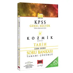 Yargı 2022 KPSS Tüm Adaylar İçin Genel Kültür Kozmik Serisi Tamamı Çözümlü Tarih Soru Bankası