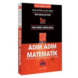 Yargı 2022 YKS KPSS ALES DGS Kelebek Serisi Adım Adım Matematik Soru Bankası ve Püf Noktaları