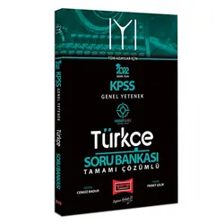 Yargı 2022 KPSS Lisans Genel Yetenek Tüm Adaylar İçin Hedef Serisi IYI Çözümlü Türkçe Soru Bankası